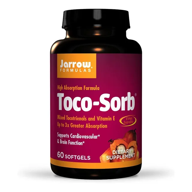 Tocotrienoles + Vitamina E 60 Capsulas Antioxidante 60 Caps