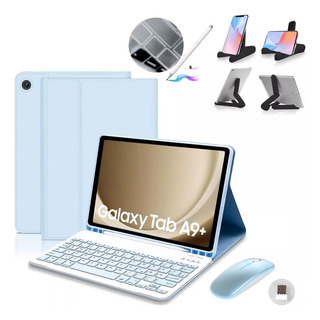 Funda Teclado Español +mouse + Lápiz Para Galaxy Tab A9 Plus Funda Teclado Español +mouse + Lápiz Para Galaxy Tab A9 Plus
