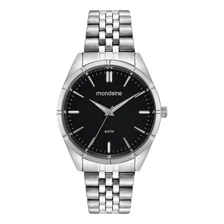 Relógio Masculino Mondaine Prateado 32567g0mvne2