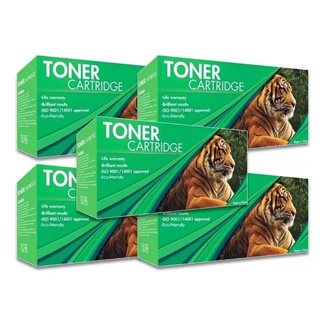 Pack 5 Toner 12a Generico Marca Tigre 12a Q2612a 1010 1018 1