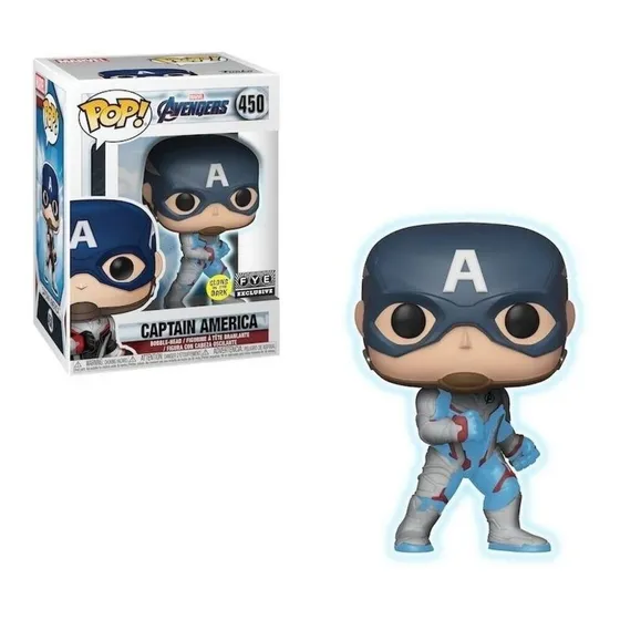 Funko Pop! Captain America Avengers 450 Fye Exclusive