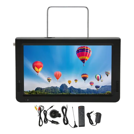 Y Tv Digital Atsc De 10 Pulgadas Recargable Para Coche Al