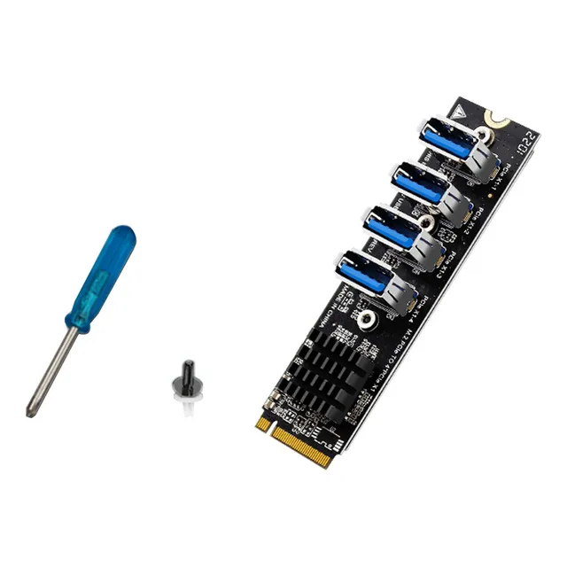 P Adaptador Elevador Usb 3.0 Pci-e M.2 A Pcie Extender Riser