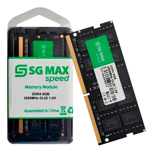 Memória RAM DDR4 8GB 2666MHz Keepdata SODIMM Notebook KD26S19/8G