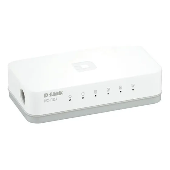 Switch D-link Des-1005a 5 Portas 10/100 Mbps - Vitrine