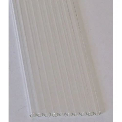 10 Tubo Cristal 12 Largo Vidrio Silicato Diametro