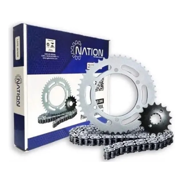 Kit Transmissão Nation Nat-046h40 428 15/46 Tenere/lander