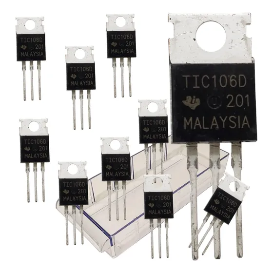 Transistor Scr Tic106d (10 Peças) Tic106 Ic106 C106 106 106d