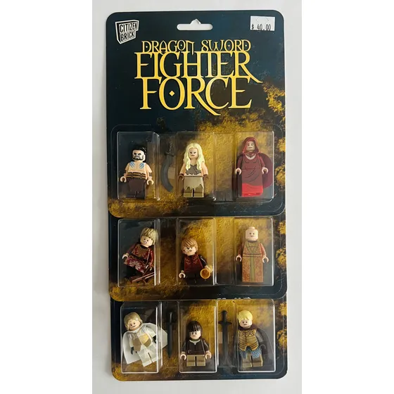Game Of Thrones Figuras Lego Toyart Daenerys Targaryen Drogo