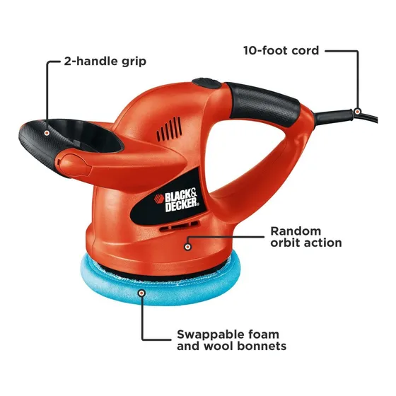 Pulidora Orbital 6 110w Black And Decker Cod: 2015824