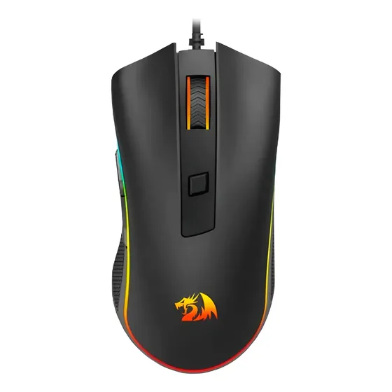 Mouse Gamer Redragon Cobra Cypher Lite RGB Sunplus