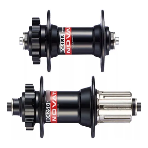 Juego De Mazas Novatec D 041 042 Sb 11 Vel 32 Ag Cromo Mtb