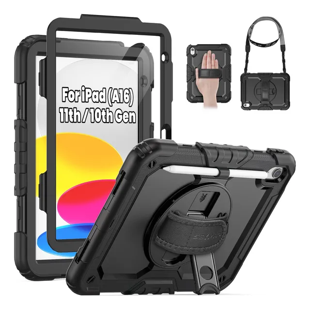 Funda Para iPad 11/10 Generación A16 10.9 Pulgadas Uso Rudo