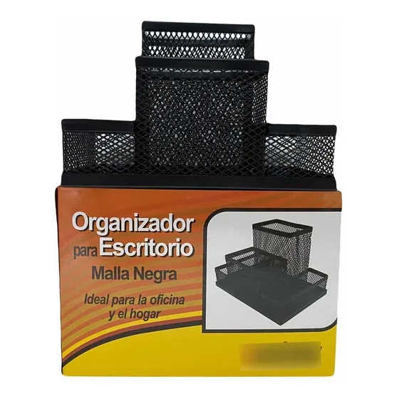 Organizador De Escritorio De Maya Metálica