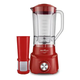 Liquidificador Diamante 800 1050w 2,65 Litros Vermelho Britânia