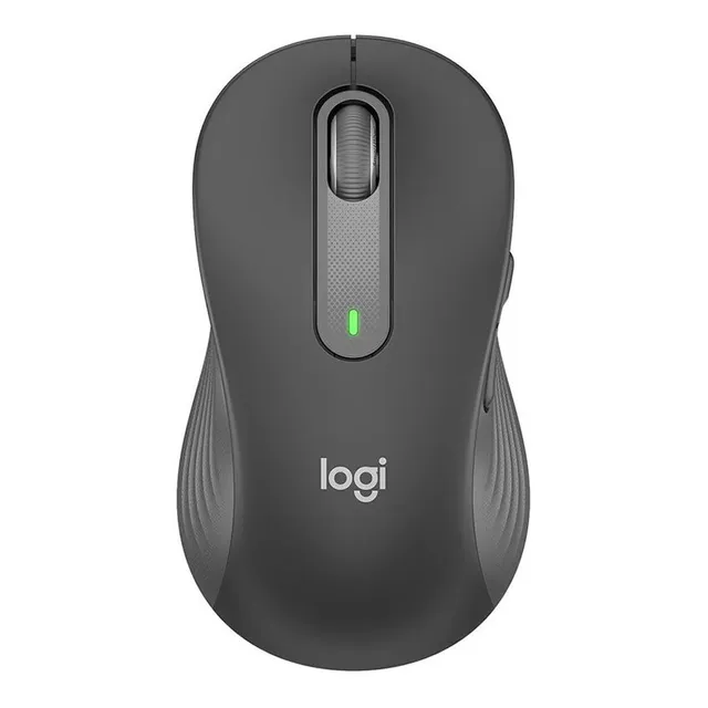 Mouse Logitech M650 L Grafito 4000dpi Inalambrico Para Zurdo