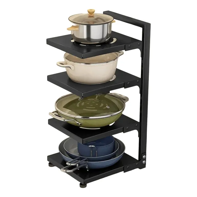 Organizador De 4 Niveles Para Ollas Estante De Cocina