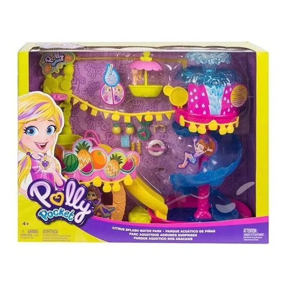 Muñeca Polly Pocket Parque Acuático De Piñas