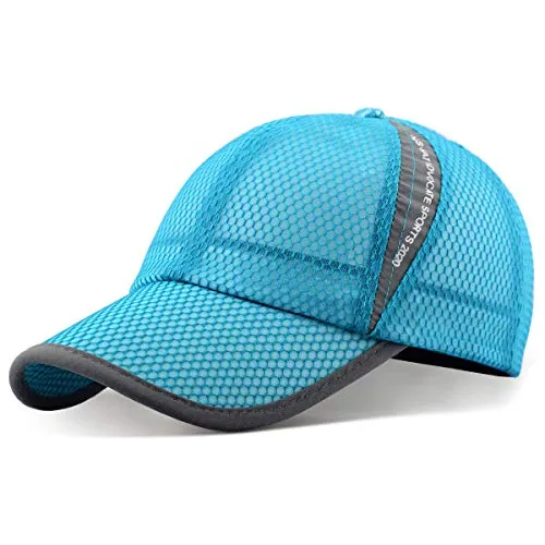Ellewin Unisex Transpirable Full Mesh Baseball Cap Ehu4j
