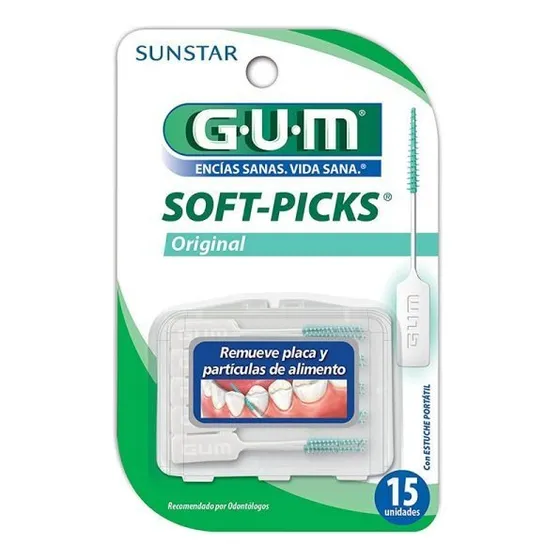 Cepillo interdental GUM Soft Picks original 15 u