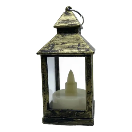 Fanal Mini Farol Led Efecto Llama Centro Mesa Llavero A Pila