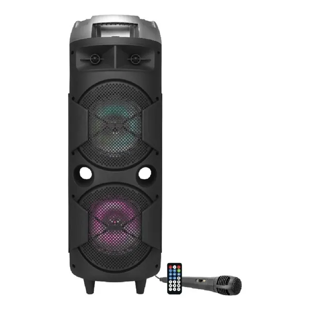 Bocina Portátil Steelpro Bazzoka 200W, Bluetooth, Karaoke,