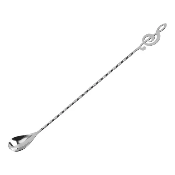 Cuchara Bar Material Acero Inoxidable Coctel Mango Largo S