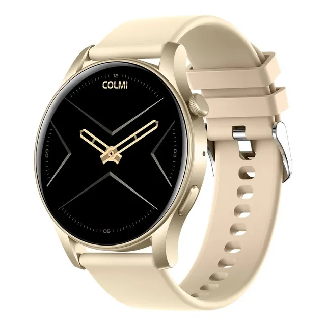 Smartwatch Colmi V73 Sport Para Dama, Silicon Beige