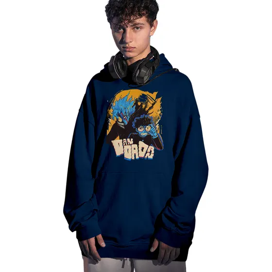 Blusa Moletom Dandadan Okarum Desenho Fluxo Geek 2345