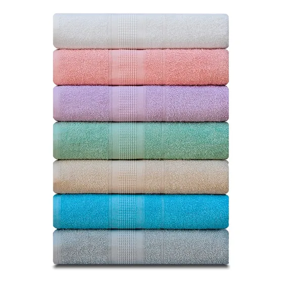 Kit C/4 Toalhas De Banho Gigante 70x140cm Toalhão algodão