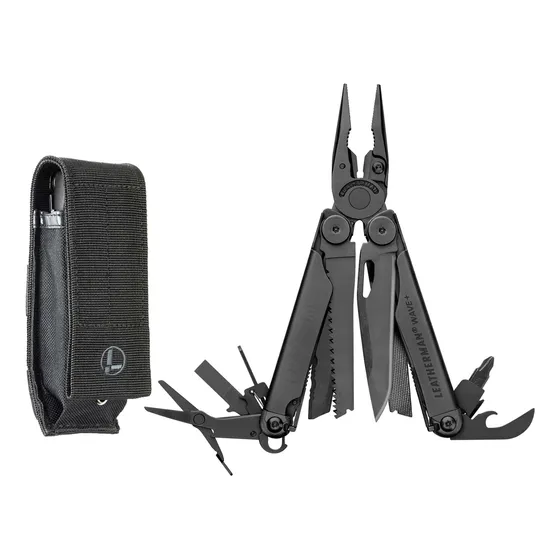Multiherramienta Leatherman Wave+ 18 En 1 De Tamaño Completo
