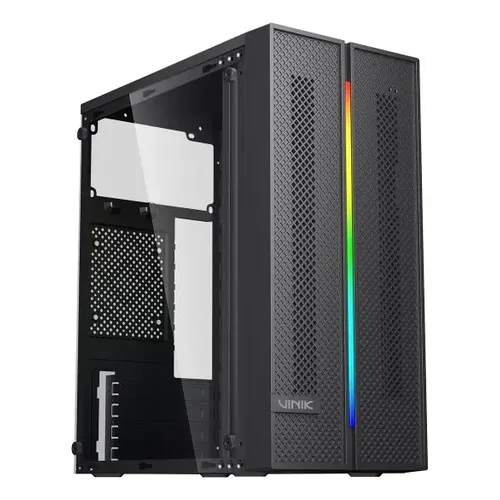 Gabinete Gamer Brx Storm-z Com 9 Fans 120mm Argb Mid Tower