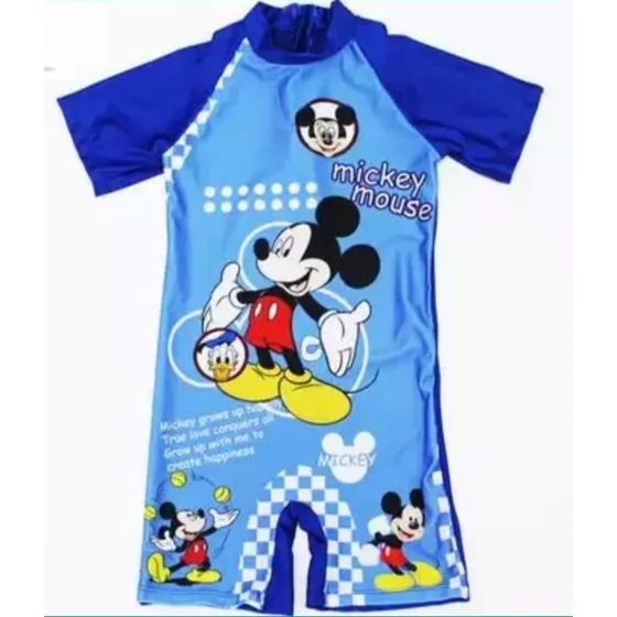 Traje De Baño Niños Mickey Mouse