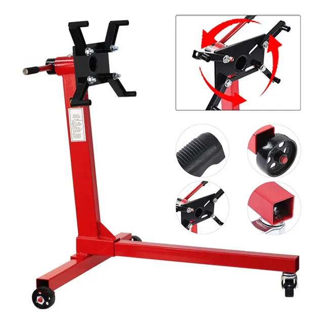 Multibanco Soporte Para Motores 500kg Cabeza De 360 Grados