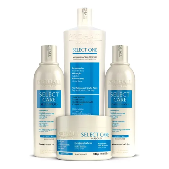 Select One 1 Litro + Kit Select Care Pós Química Prohall