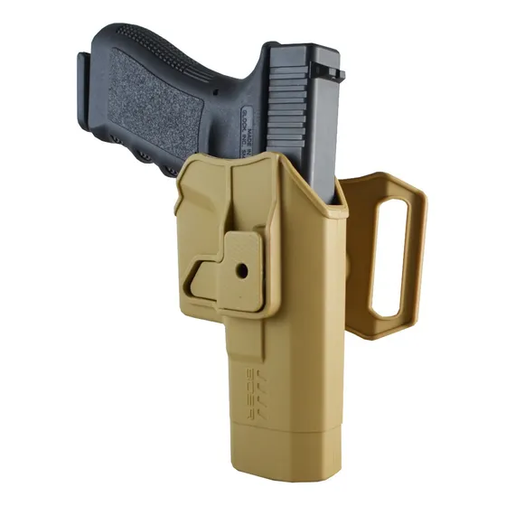 Funda Pistolera Táctica Polímero Nivel 2 Glock 17 19 22 23 