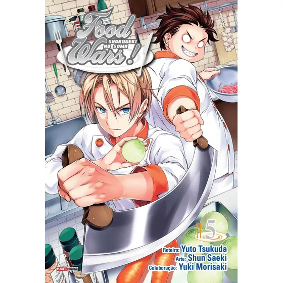 Food Wars! Vol. 5, de Tsukuda, Yuto. Food Wars (5), vol. 5. Editorial Panini Brasil LTDA, capa mole em português, 2019
