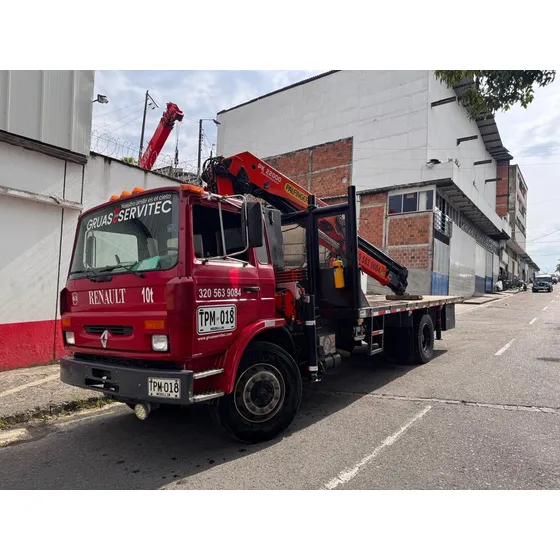 Camion Con Grua Articulada De 10ton