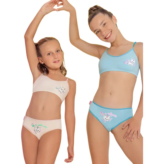 Conjunto Marey 761 Top De Algodón Y Lycra