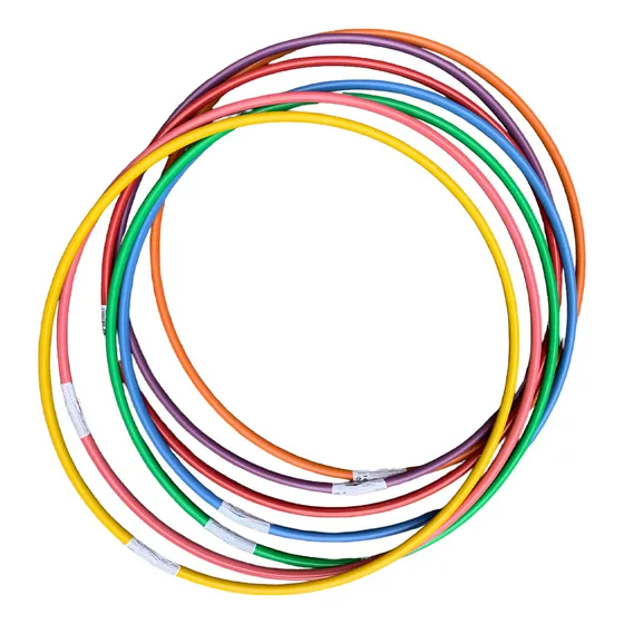 30 Bamboles Argola 65cm Arco Infantil Colorido Reforçado