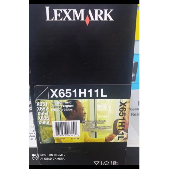 Tóner Lexmark X651h11l Original 100% Garantizado Nuevo 