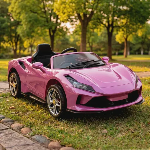 Carrinho Elétrico Infantil Importway Audi R8 Spyder Rosa Voltagem