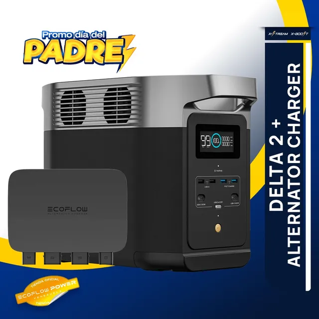 Ecoflow Delta 2 + Cargador De Alternador