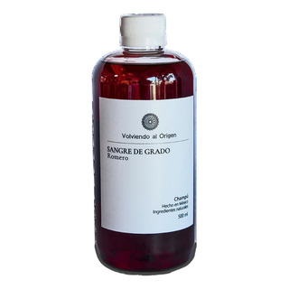 Champú Sangre De Grado 500ml Volviendo Al Origen Artesanal Champú Sangre De Grado 500ml Volviendo Al Origen Artesanal