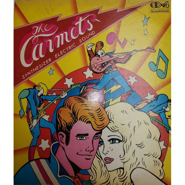 Disco Vinilo Lp The Carmets - Synthesizer Electric Sound1974