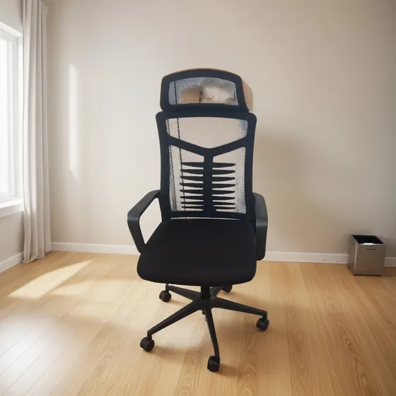 Sillon Ejecutivo Negro Negro Malla
