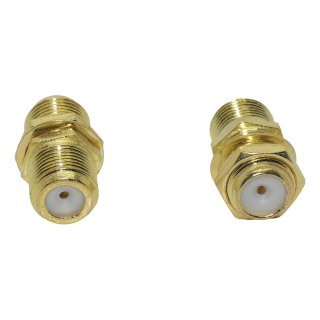 Coplas Coaxiales Macrotel - Cable - Tv Dorado