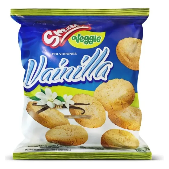 Galletita Polvorones De Vainilla Smams Sin Tacc Veggie 120gr