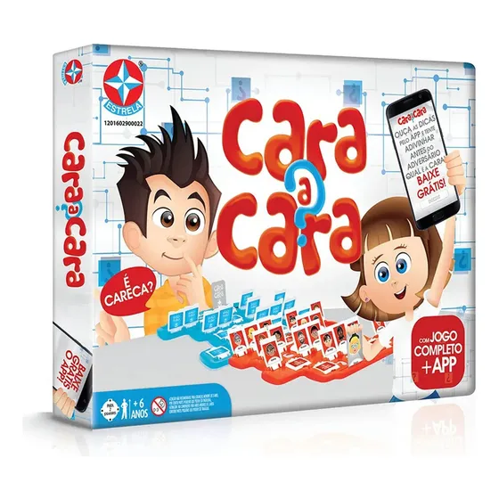 Jogo Cara A Cara Com Aplicativo Estrela Original