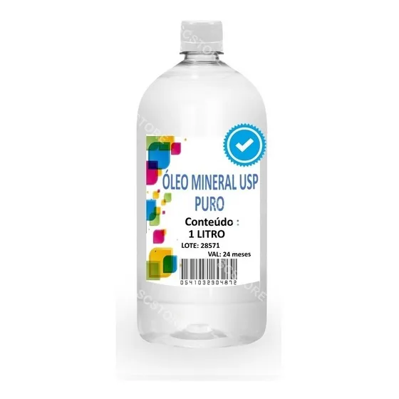 Óleo Mineral Usp Puro Hidratar Madeira (vaselina Líquida) 1l